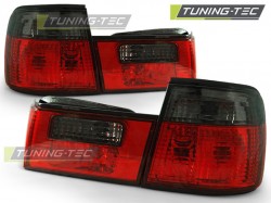 TAIL LIGHTS RED SMOKE fits BMW E34 02.88-12.95 SEDAN