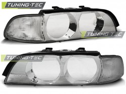 HEADLIGHTS CHROME fits BMW E39 09.95-08.00