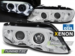 XENON HEADLIGHTS ANGEL EYES CCFL CHROME fits BMW X5 E53 11.03-06