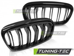 GRILLE GLOSSY BLACK DOUBLE BAR fits BMW F45/F46 14-18