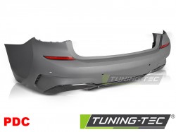 REAR BUMPER PERFORMANCE STYLE PDC GLOSSY BLACK -[ ]--[ ]- fits BMW G20 19-22