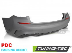 REAR BUMPER PERFORMANCE STYLE PDC GLOSSY BLACK AP -[ ]--[ ]- fits BMW G20 19-22