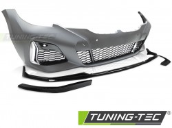 FRONT BUMPER 340 PERFORMANCE STYLE PDC GLOSSY BLACK fits BMW G20/G21 19-22