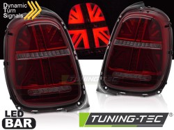 LED TAIL LIGHTS RED SMOKE SEQ fits MINI COOPER F55 F56 F57 14-17 6-PIN